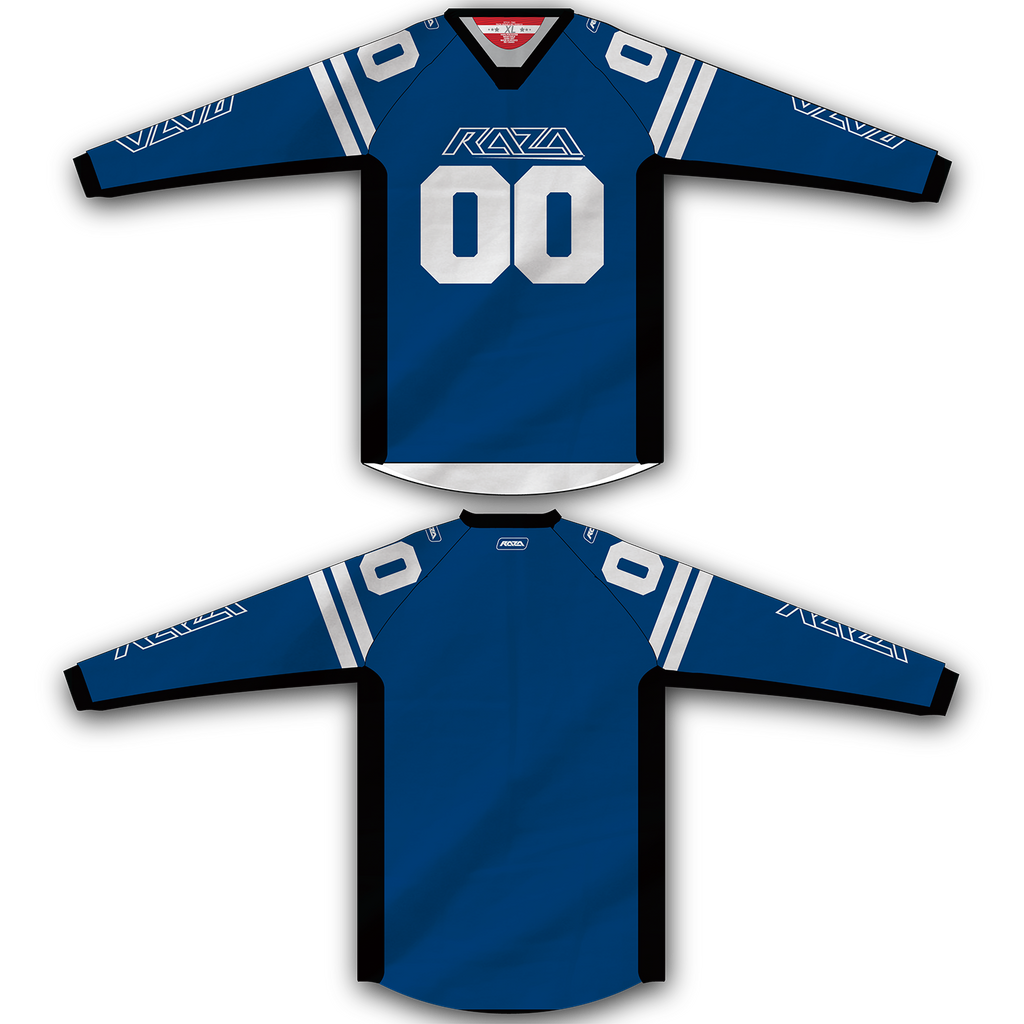 Blue White TM2 Jersey - RazaLife - TM2 Jersey - RazaLife - RazaLife - paintball - custom - jerseys - sports - uniforms - woodsball - softball - baseball - basketball - soccer