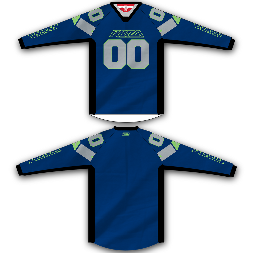 Navy Lime Jersey