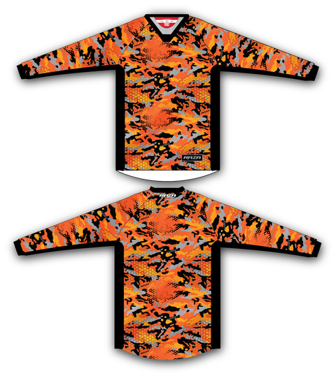 Orange Razaflage Jersey